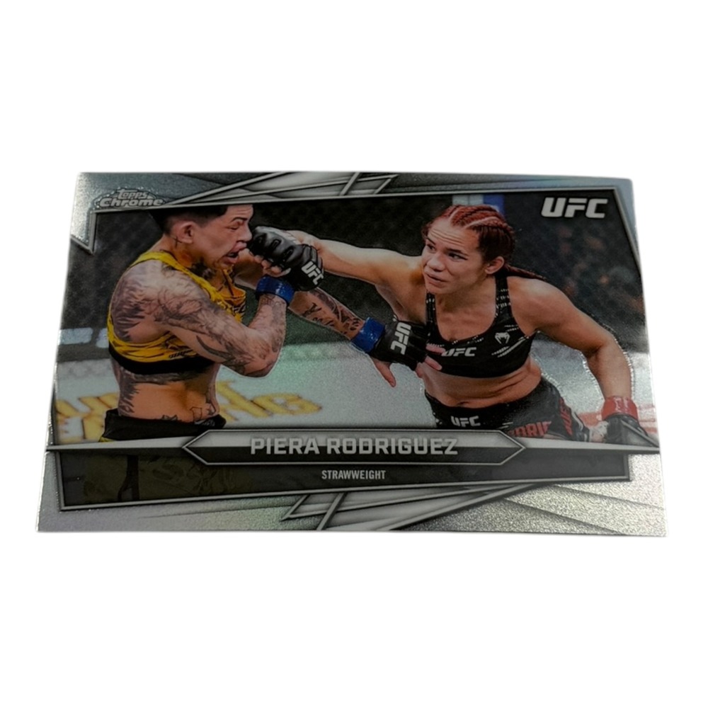 2024 Topps Chrome UFC Piera Rodriguez Refractor #85 Strawweight MMA Card